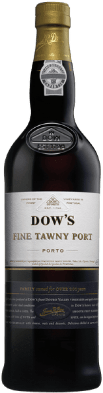 Бесплатная доставка | Крепленое вино Dow's Port Fine Tawny I.G. Porto порто Португалия 75 cl