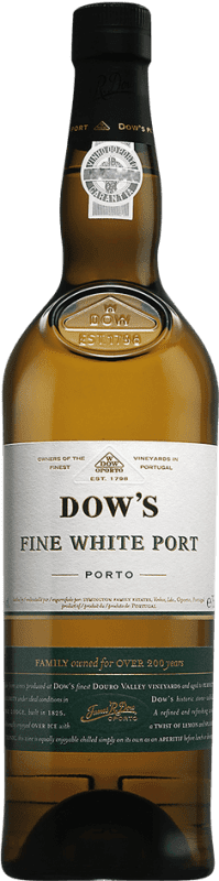 12,95 € Envío gratis | Vino generoso Dow's Port Fine White I.G. Porto