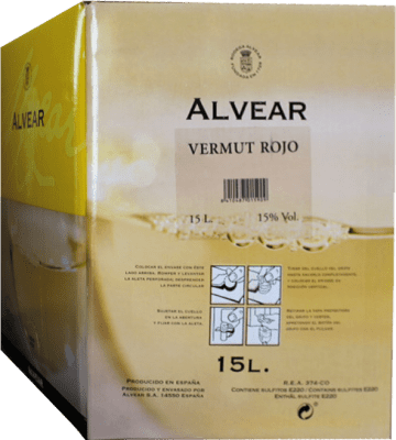 Free Shipping | Vermouth Alvear Spain Bag in Box 15 L