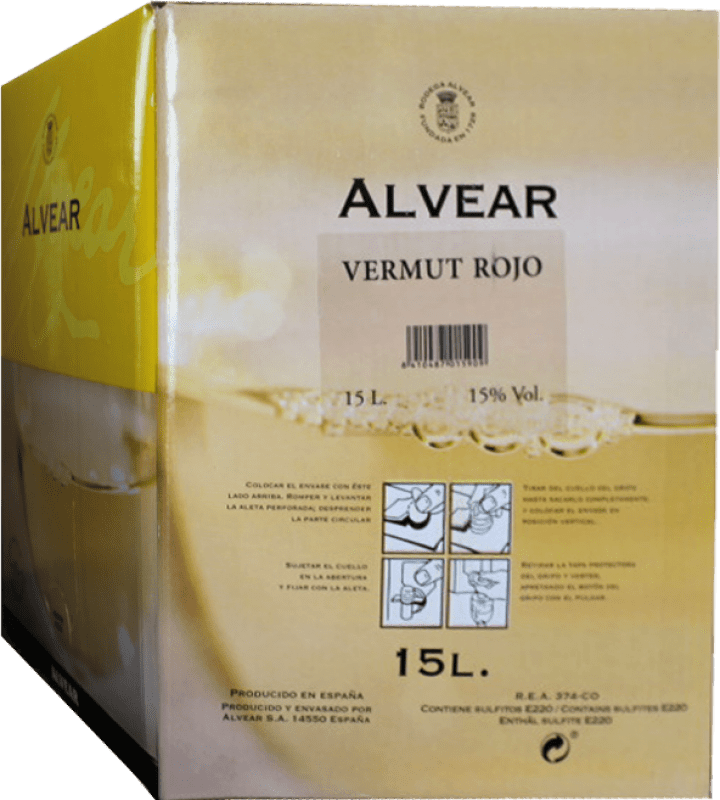 99,95 € 送料無料 | ベルモット Alvear D.O. Montilla-Moriles Bag in Box 15 L