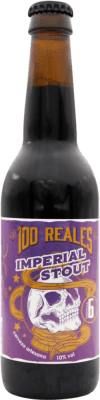 Free Shipping | Beer 100 Reales Imperial Stout Spain Third-Liter Bottle 33 cl