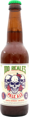 Free Shipping | Beer 100 Reales Pale Ale Spain Third-Liter Bottle 33 cl