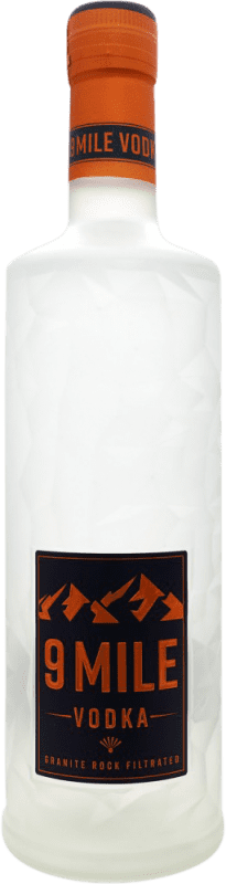 78,95 € Kostenloser Versand | Wodka 9 Mile Spezialflasche 1,75 L