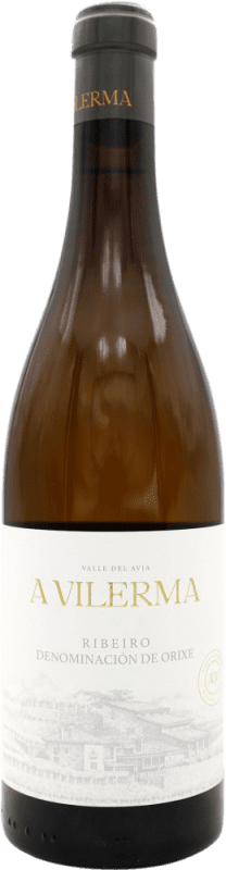 Envio grátis | Vinho branco A Vilerma D.O. Ribeiro Espanha 75 cl