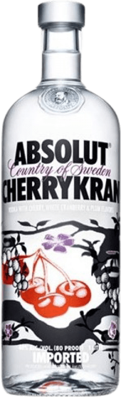 Бесплатная доставка | Водка Absolut Cherrykran Швеция 1 L