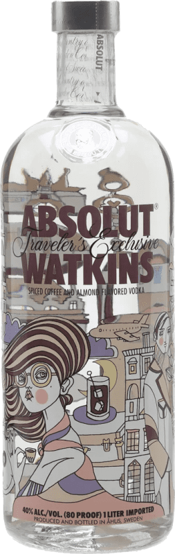 Envio grátis | Vodca Absolut Everyone is a Mixologist Suécia 1 L