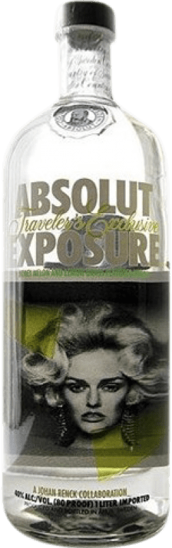 Free Shipping | Vodka Absolut Exposure Dimity Sweden 1 L
