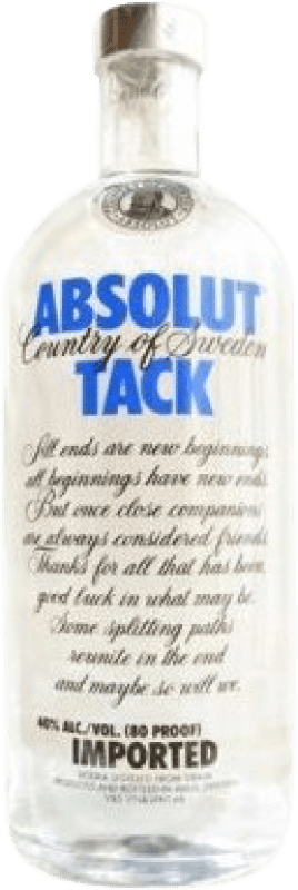 3 852,95 € | Vodka Absolut Tack Suecia 70 cl