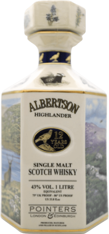 233,95 € | Whisky Single Malt Albertson Highlander Royaume-Uni 12 Ans 1 L