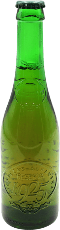 3,95 € Spedizione Gratuita | Birra Alhambra Bottiglia Terzo 33 cl