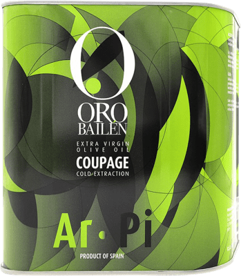 Huile d'Olive Oro Bailén Virgen Extra Oro Picual et Arbequina Bouteille Spéciale 2,5 L