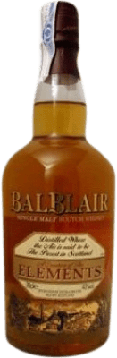 ウイスキーシングルモルト Balblair Elements コレクターの標本 70 cl