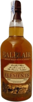 Single Malt Whisky Balblair Elements Spécimen de Collection 70 cl