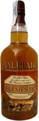 Whisky Single Malt Balblair Elements Ejemplar Coleccionista No Apto para Consumo