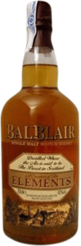 26,95 € Envío gratis | Whisky Single Malt Balblair Elements Ejemplar Coleccionista No Apto para Consumo