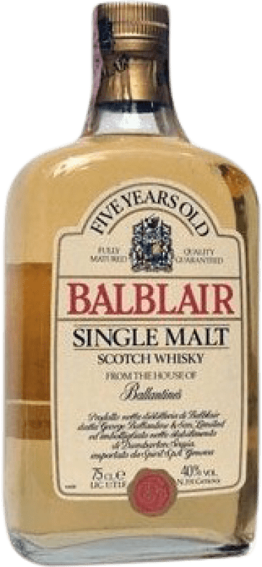 Free Shipping | Whisky Single Malt Balblair Collector's Specimen Scotland United Kingdom 5 Years 70 cl