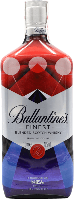 Бесплатная доставка | Купажированный виски Ballantine's True Music Series Nitsa Шотландия Объединенное Королевство 1 L