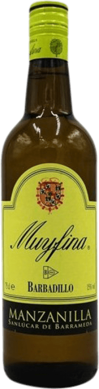 9,95 € Бесплатная доставка | Креплёное вино Barbadillo Muy Fina D.O. Manzanilla-Sanlúcar de Barrameda