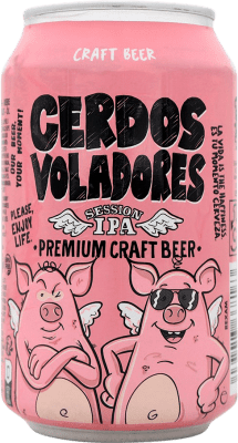 1,95 € | ビール Barcelona Beer Cerdos Voladores スペイン アルミ缶 33 cl