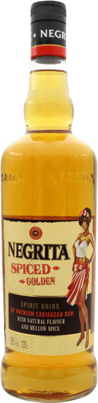 送料無料 | ラム Bardinet Negrita Spiced Golden ドミニカ共和国 1 L