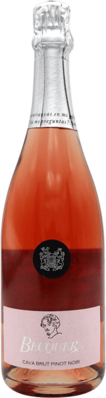 19,95 € Envoi gratuit | Rosé mousseux Bodegas Escudero Bécquer Rosado Brut D.O. Cava
