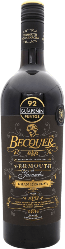 Envoi gratuit | Vermouth Bodegas Escudero Bécquer Grande Réserve Espagne 75 cl