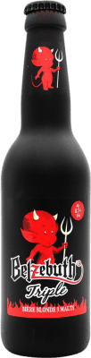 4,95 € | Cerveja Belzebuth Triple Black — Edição Preta França Garrafinha Terço 33 cl