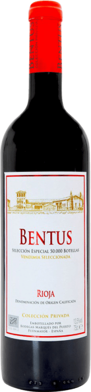Envoi gratuit | Vin Rouge Bentus VS Vendimia Seleccionada — Vendange Sélectionnée D.O.Ca. Rioja La Rioja Espagne 75 cl