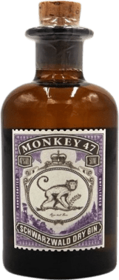 Бесплатная доставка | Джин Black Forest Monkey 47 Германия миниатюрная бутылка 5 cl