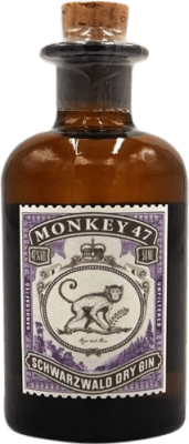 4,95 € Free Shipping | Gin Black Forest Monkey 47 Miniature Bottle 5 cl
