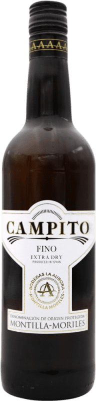 8,95 € Kostenloser Versand | Verstärkter Wein La Aurora Campito Fino D.O. Montilla-Moriles