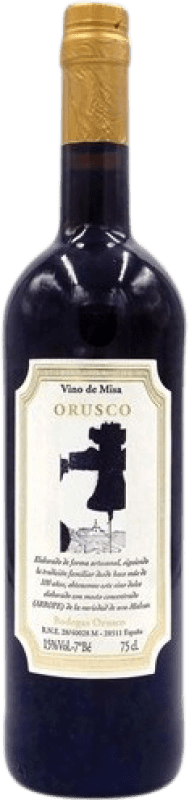 7,95 € Бесплатная доставка | Красное вино Orusco Vino Santo Consagración de Misa — Святое вино для освящения мессы D.O. Vinos de Madrid