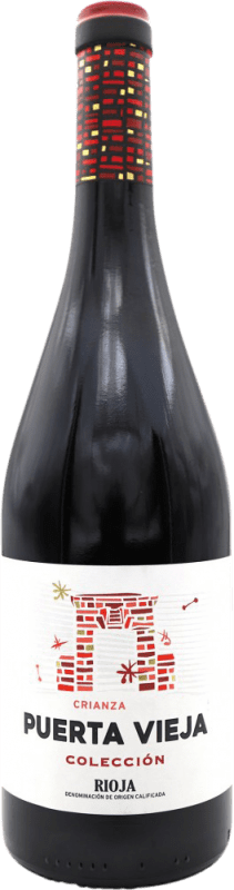 8,95 € | Red Wine Bodegas Riojanas Puerta Vieja Crianza — Aged D.O.Ca. Rioja Spain 75 cl