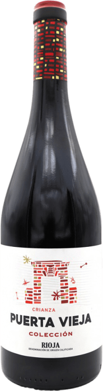 Envoi gratuit | Vin rouge Bodegas Riojanas Puerta Vieja Crianza D.O.Ca. Rioja Espagne 75 cl