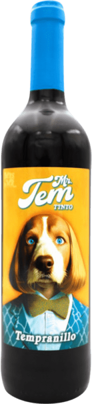 Free Shipping | Red wine Borges Mediterranean Mr. Tem Spain 75 cl