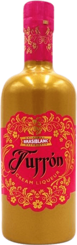 Envío gratis | Crema de Licor Brasiblanc Turrón España 70 cl