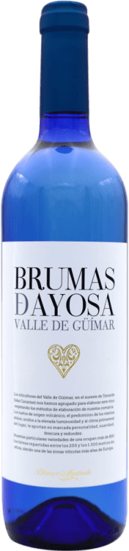 Бесплатная доставка | Белое вино Brumas de Ayosa D.O. Valle del Güímar Испания 75 cl