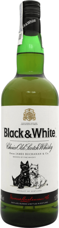 28,95 € Бесплатная доставка | Купажированный виски Buchanan's Black & White