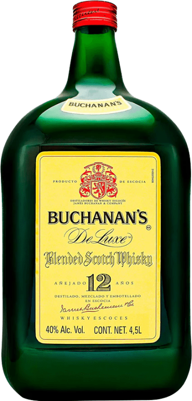Envoi gratuit | Whisky Blend Buchanan's Ecosse Royaume-Uni 12 Ans Bouteille Spéciale 4,5 L