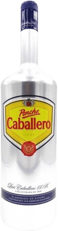 Free Shipping | Liqueurs Caballero Ponche Spain Special Bottle 3 L