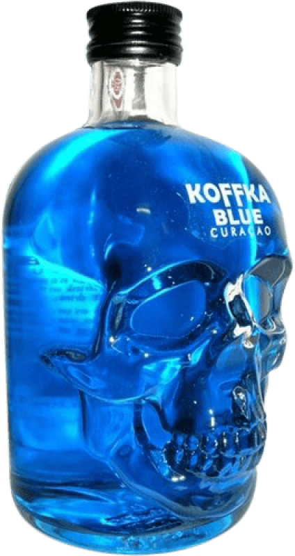 Бесплатная доставка | Водка Campeny Koffka Blue Curaçao Испания бутылка Medium 50 cl