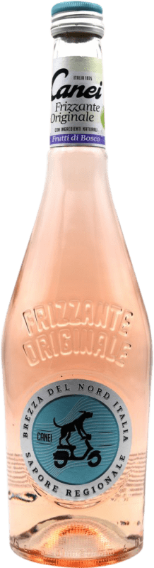 Envío gratis | Espumoso rosado Canei Frutas del Bosque Italia 75 cl