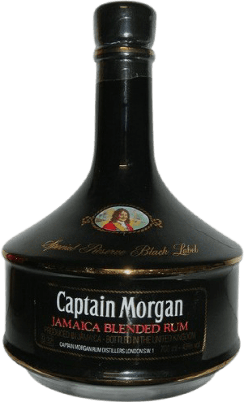 送料無料 | ラム Captain Morgan Black Label Special 予約 ジャマイカ 70 cl