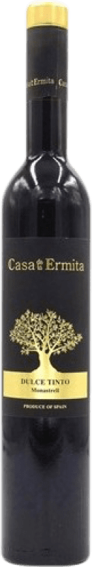 8,95 € Envio grátis | Vinho doce Casa de la Ermita Tinto Doce D.O. Jumilla Garrafa Medium 50 cl