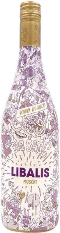 Envoi gratuit | Vin blanc Castillo de Maetierra Libalis Blanco I.G.P. Vino de la Tierra Valles de Sadacia La Rioja Espagne 75 cl