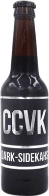 Bier CCVK Negra Dark-Sidekahs Drittel-Liter-Flasche 33 cl