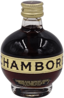 Ликеры Chambord Black Raspberry миниатюрная бутылка 5 cl