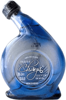 送料無料 | テキーラ Chaya. Silver メキシコ ミニチュアボトル 5 cl