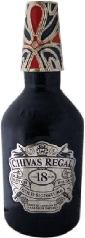 Envoi gratuit | Blended Whisky Chivas Regal Edición Alexander McQueen Ecosse Royaume-Uni 18 Ans 70 cl