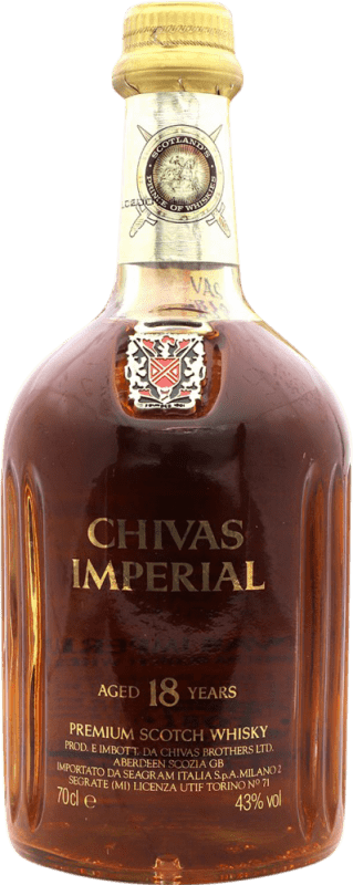 Envoi gratuit | Blended Whisky Chivas Regal Imperial Ecosse Royaume-Uni 18 Ans 70 cl